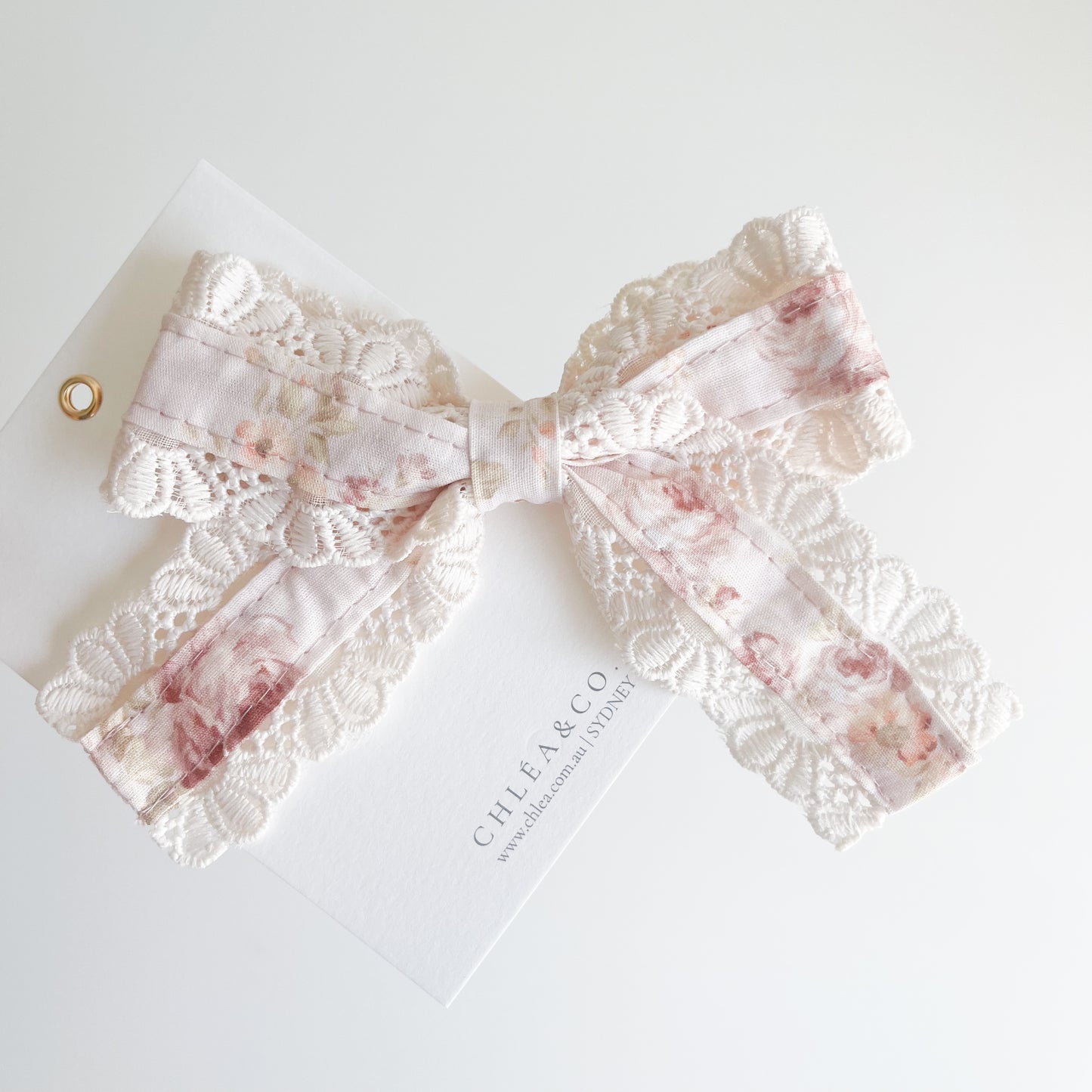 Ophelia Lace Classic Bow
