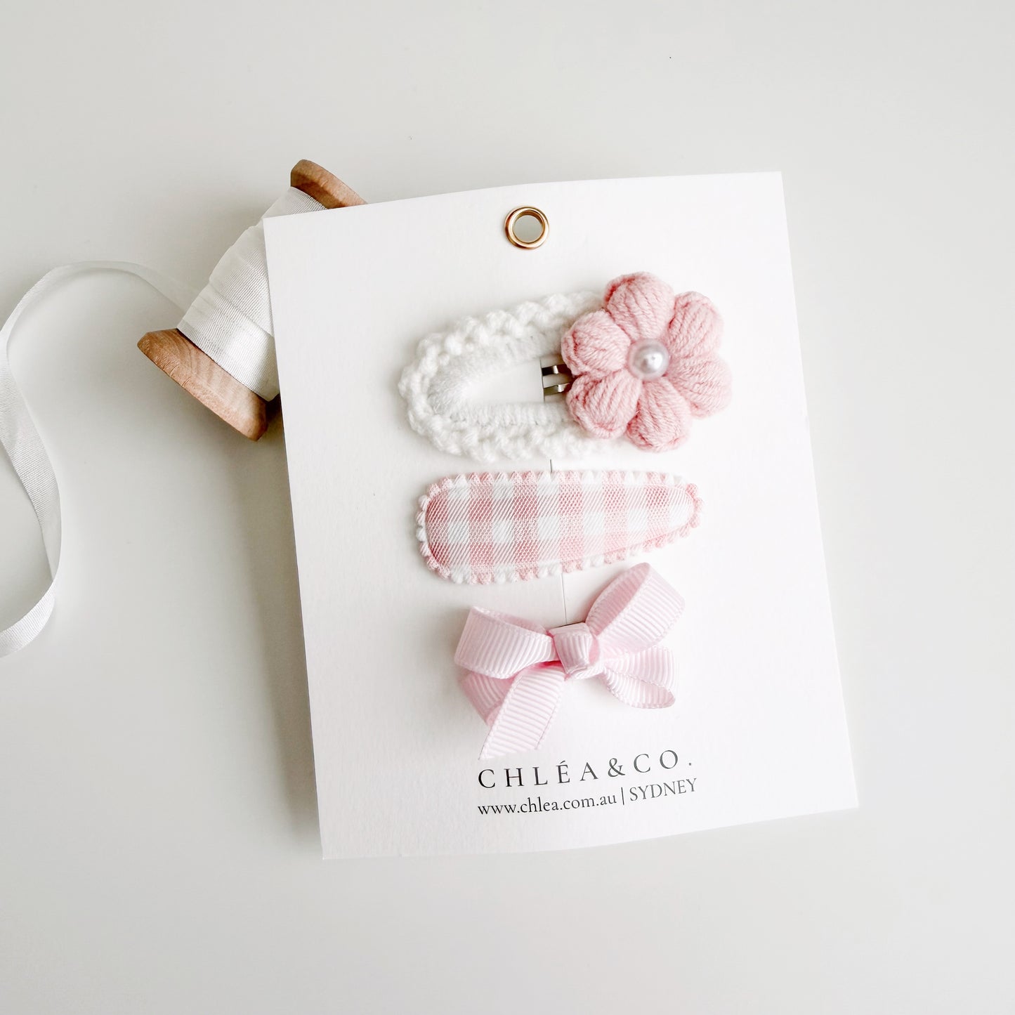 Daisy Pearl | 3pc Mixed Hair Clips