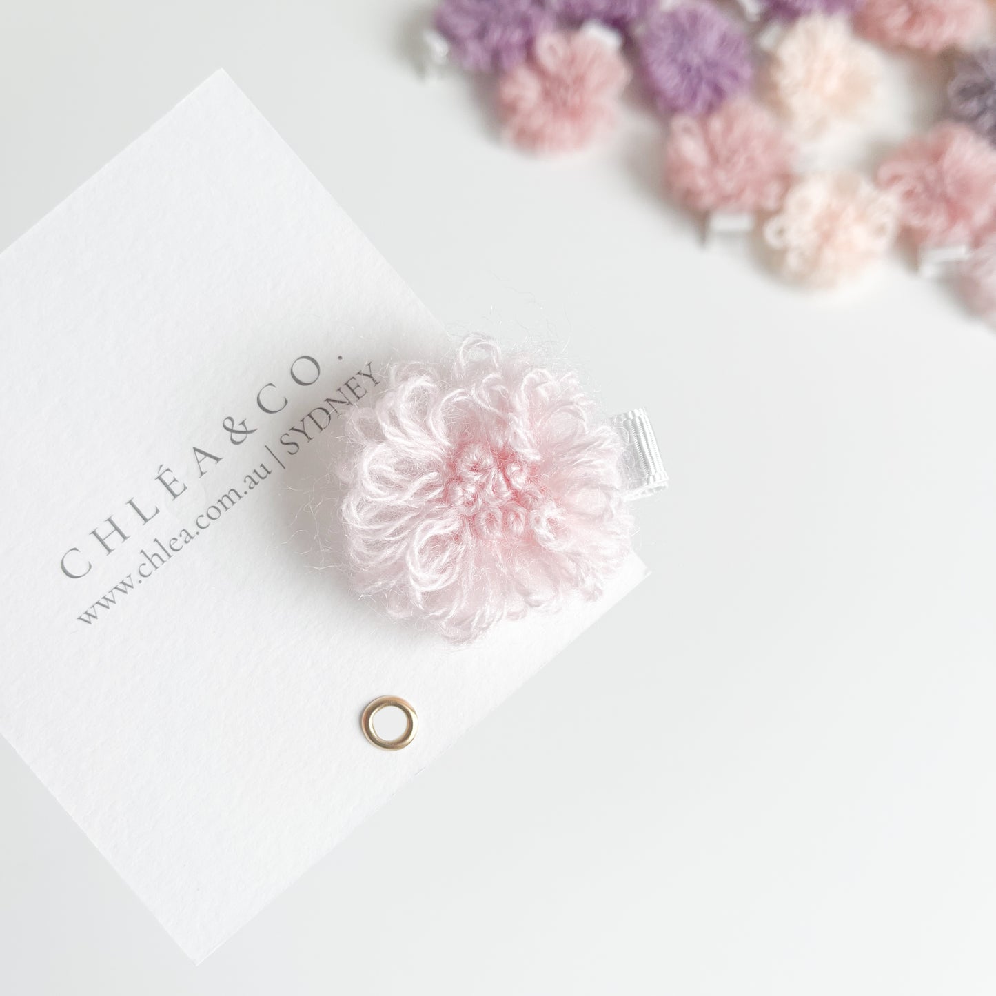 Ella Bloom Crochet Clip