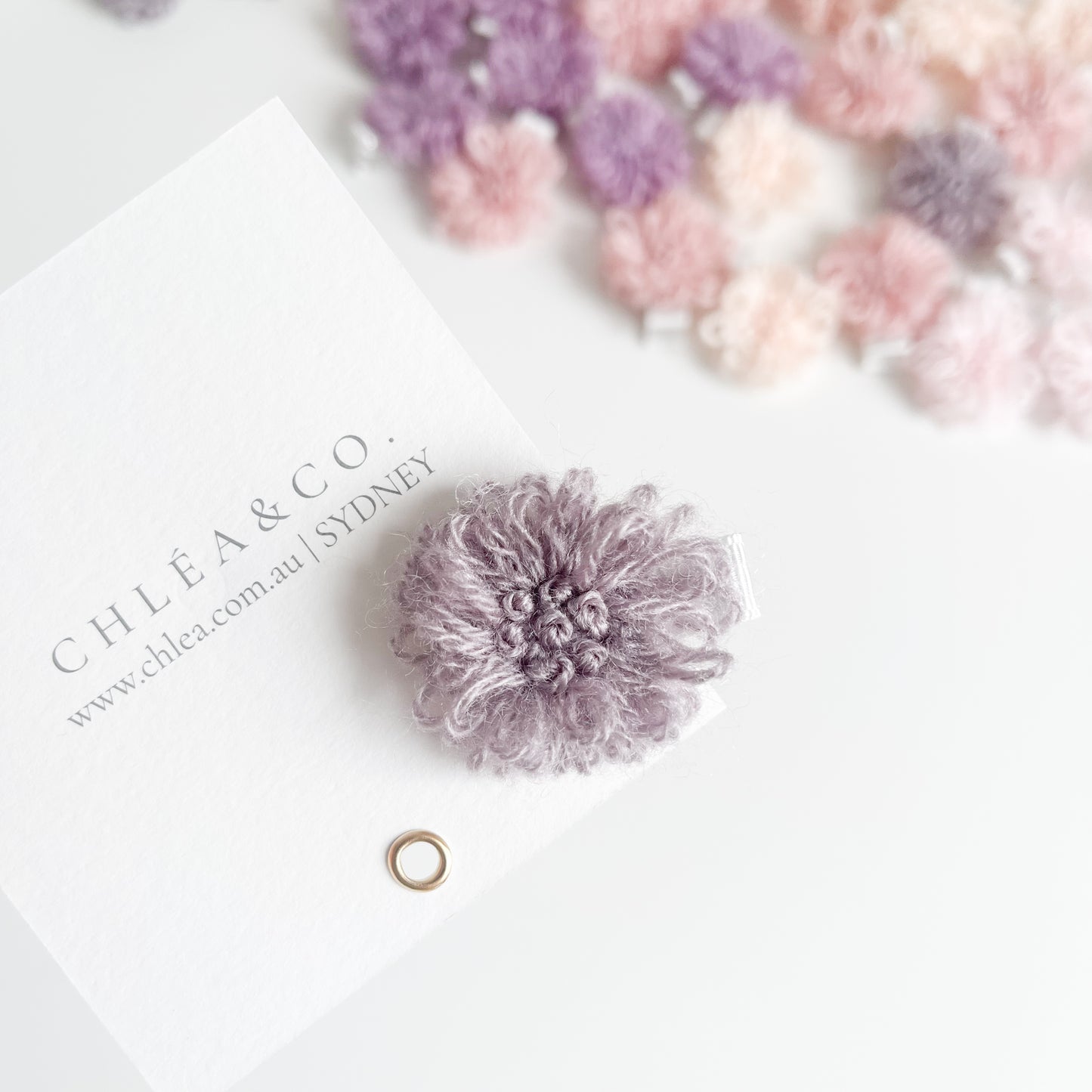 Ella Bloom Crochet Clip