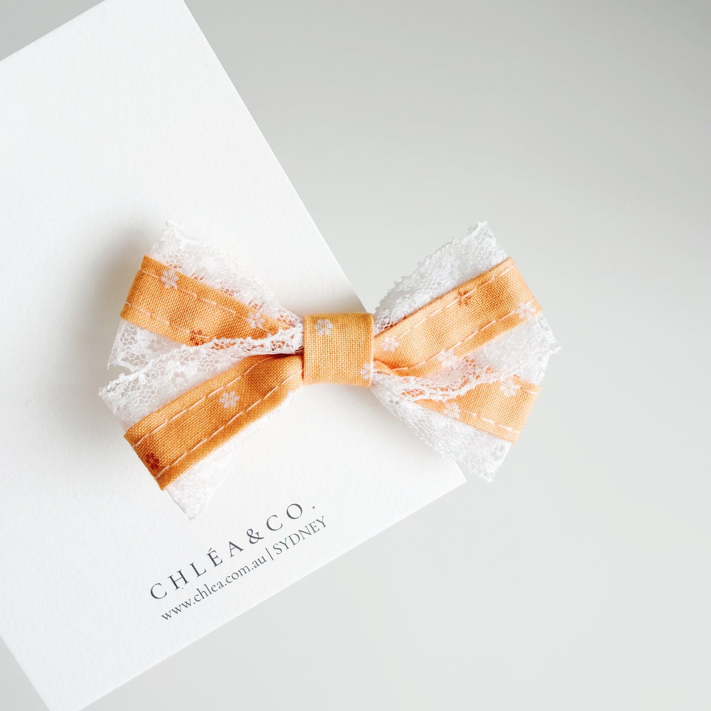 Clementine Lace Bow