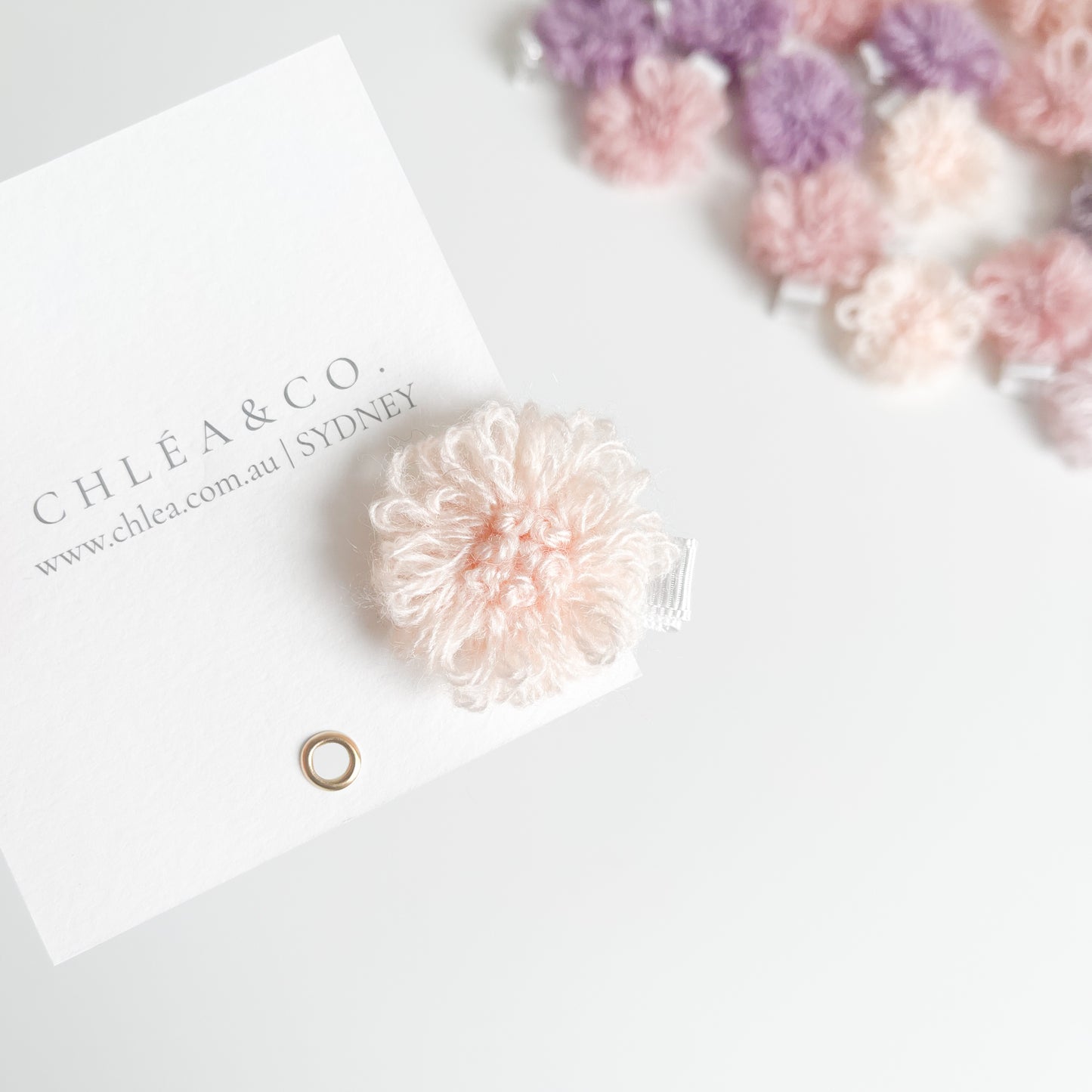 Ella Bloom Crochet Clip