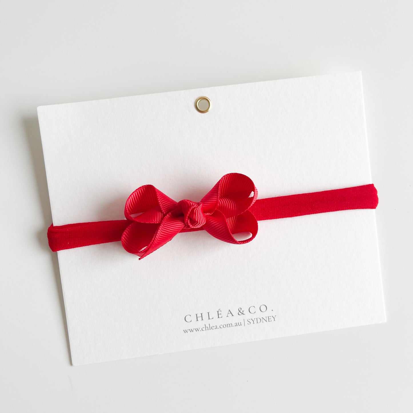 Petite Emilia Ribbon Bow Headband
