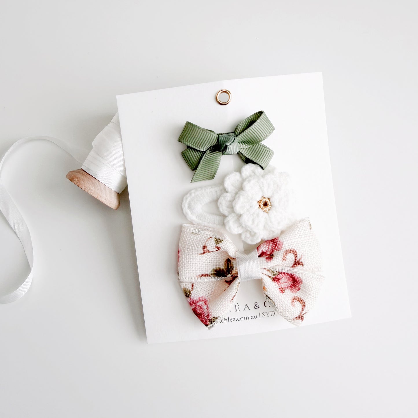 Paris With Love | 3pc Mixed Hair Clips