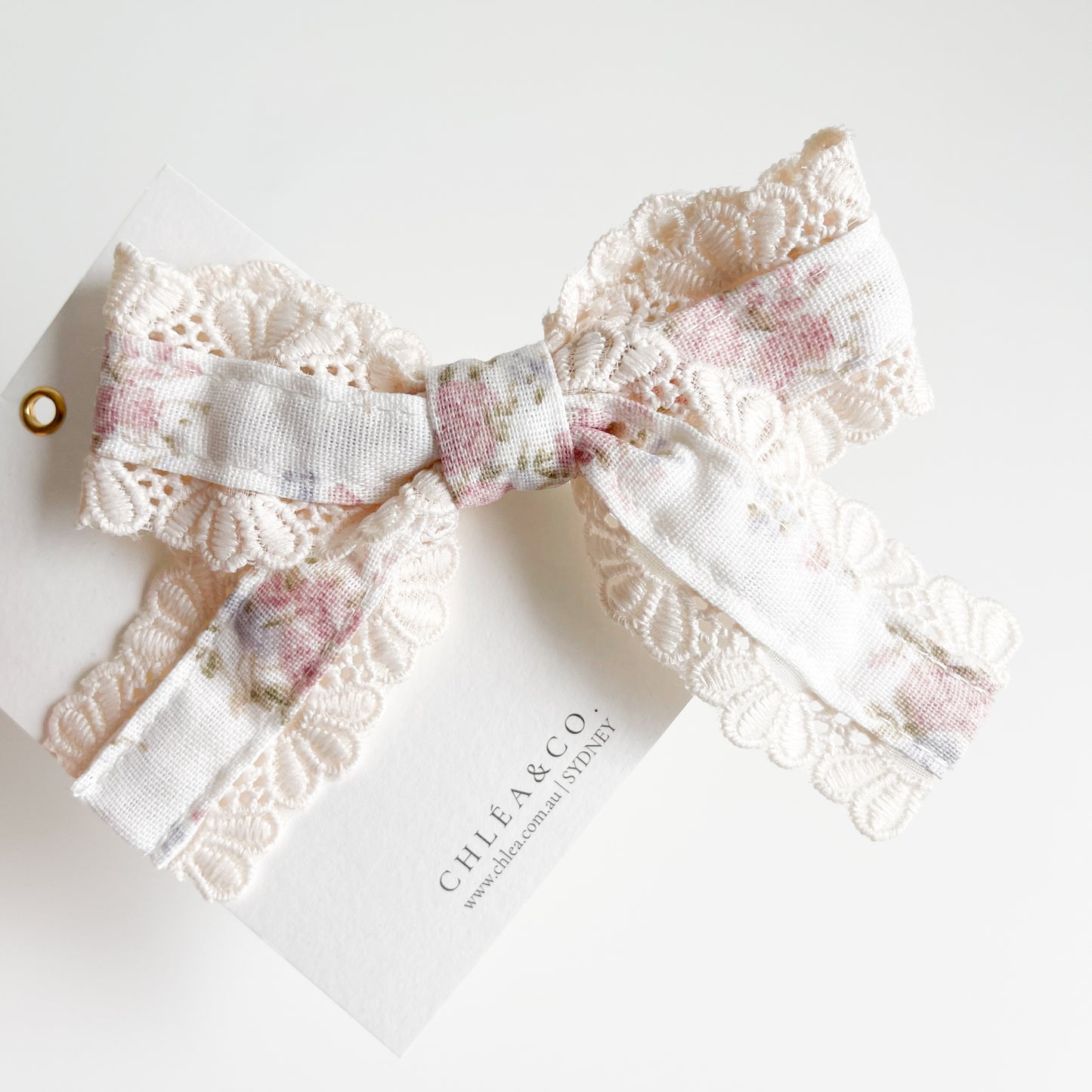 Katerina Lace Classic Bow