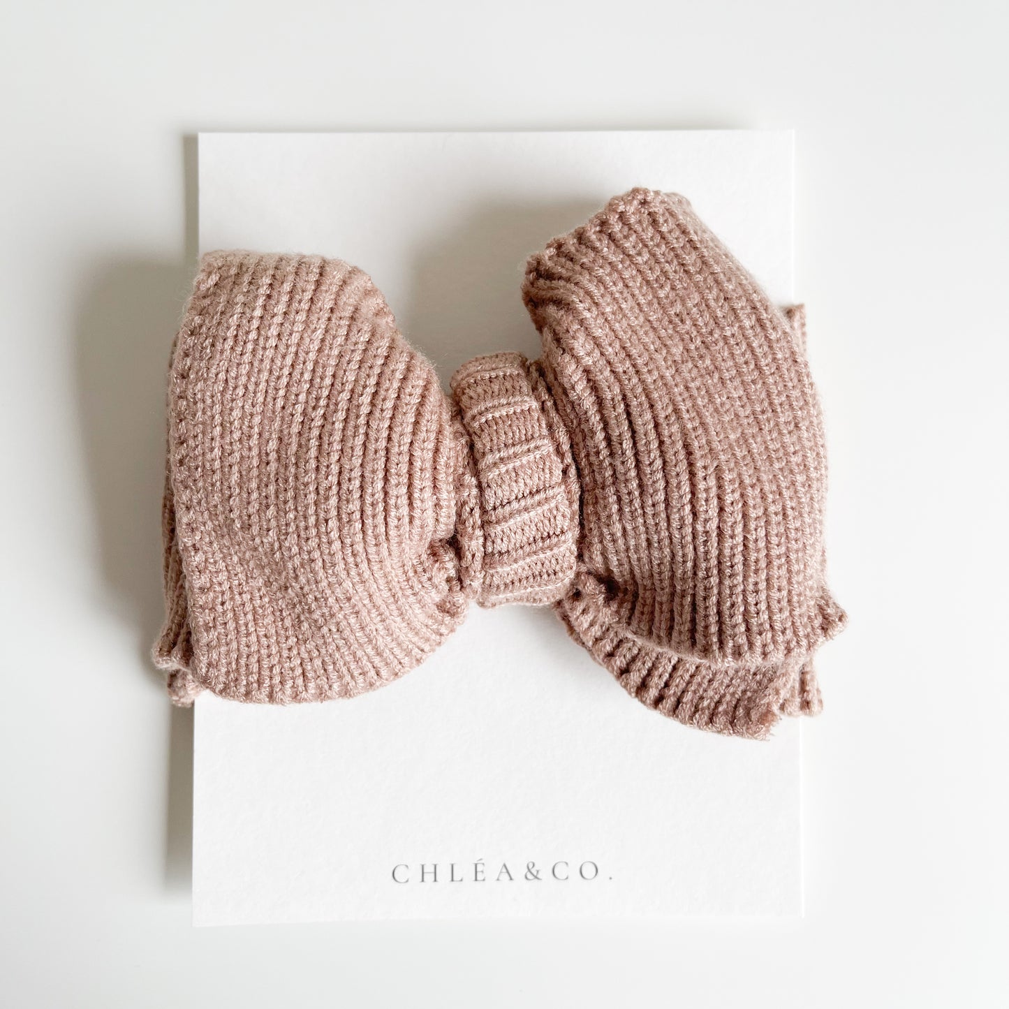 Knitted Topknot Headband