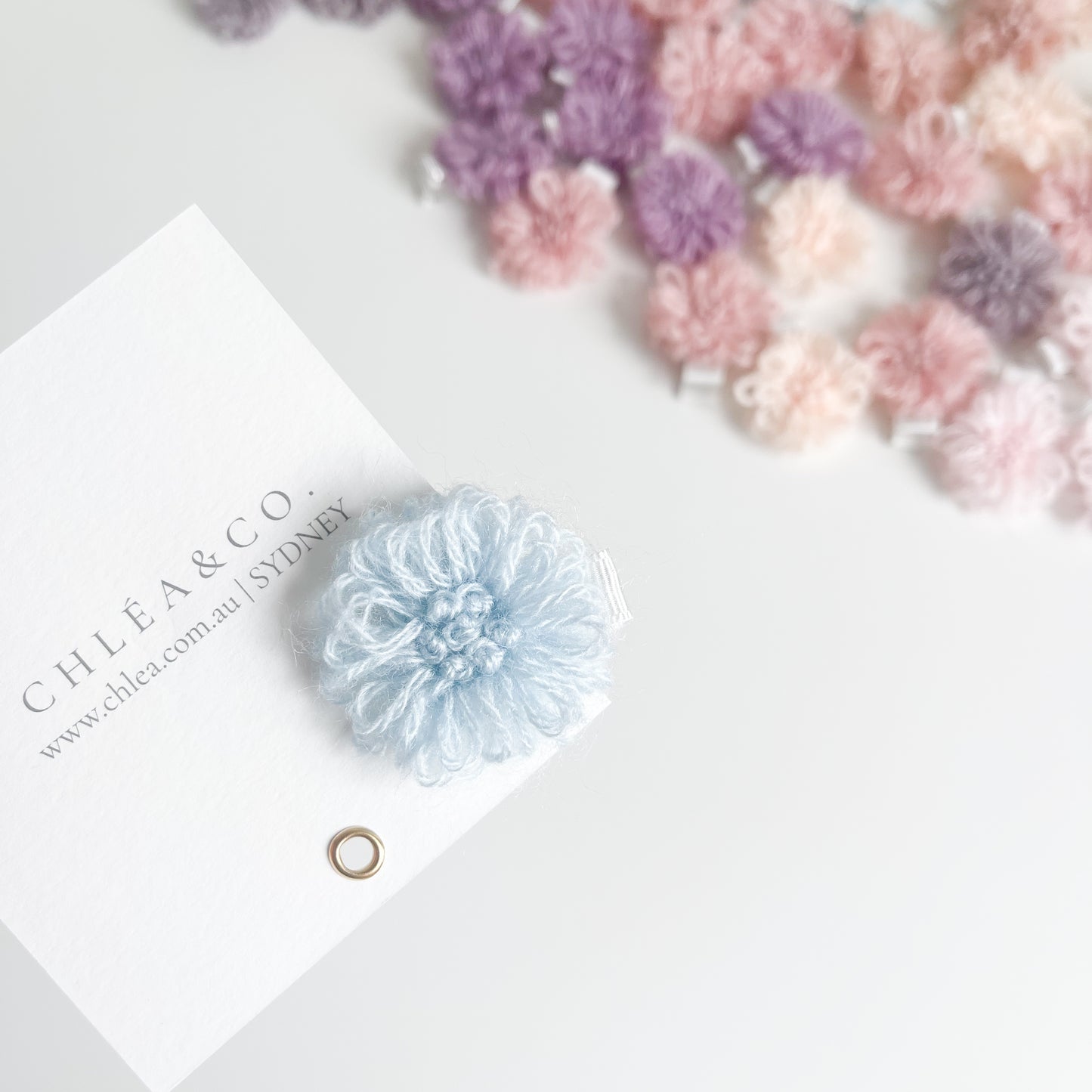 Ella Bloom Crochet Clip
