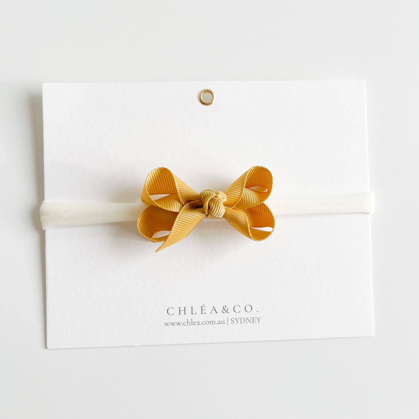 Petite Emilia Ribbon Bow Headband