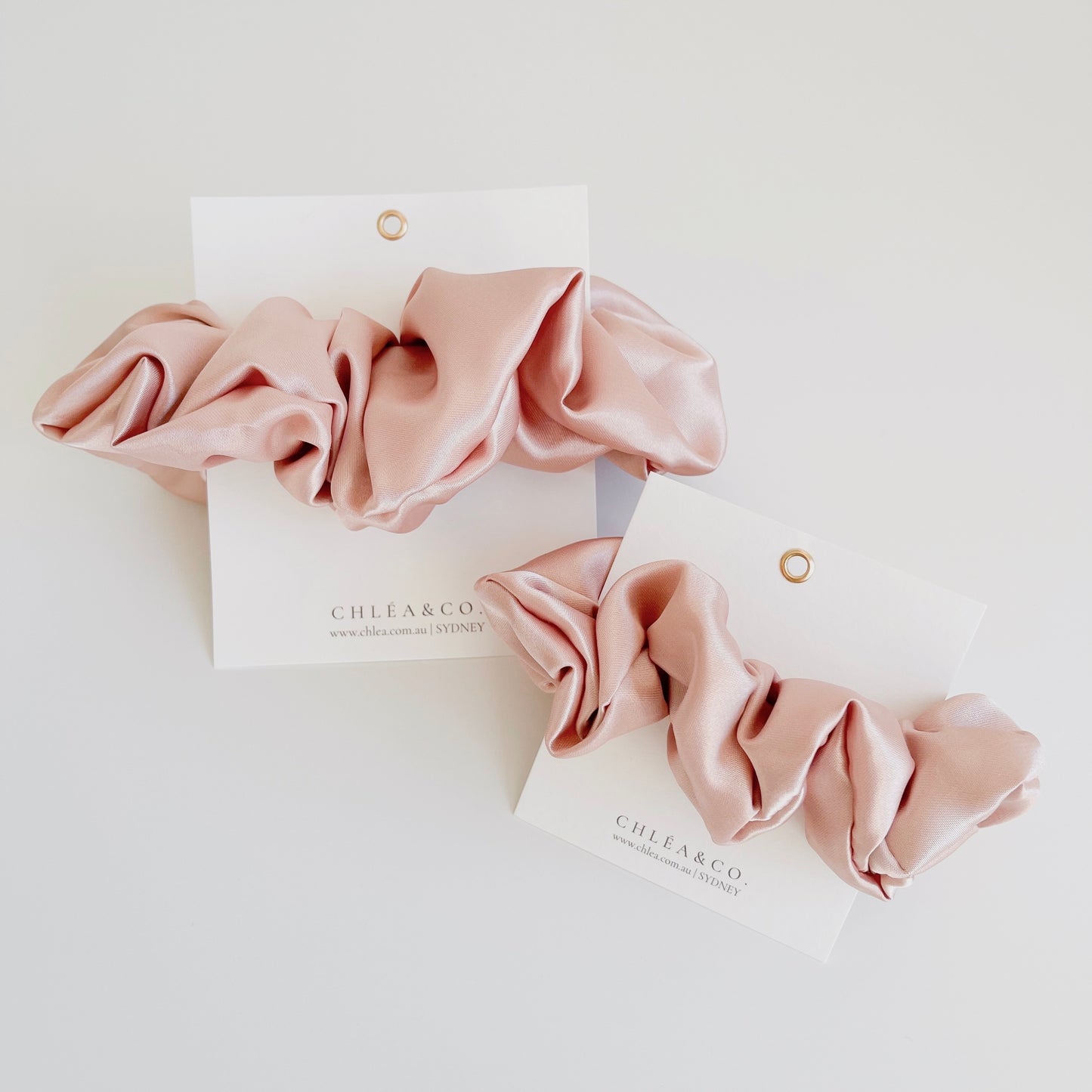 Mum & Little One Satin Scrunchies