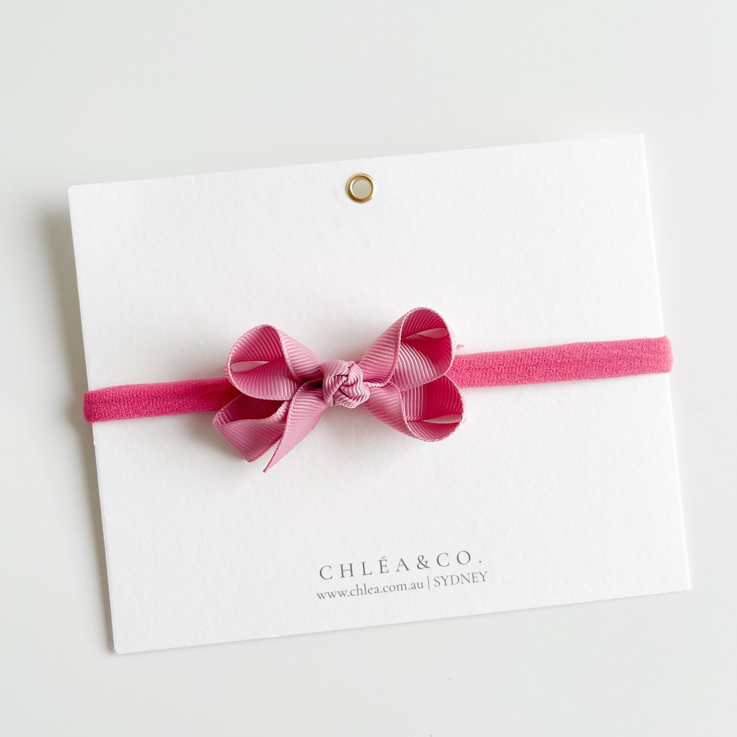 Petite Emilia Ribbon Bow Headband