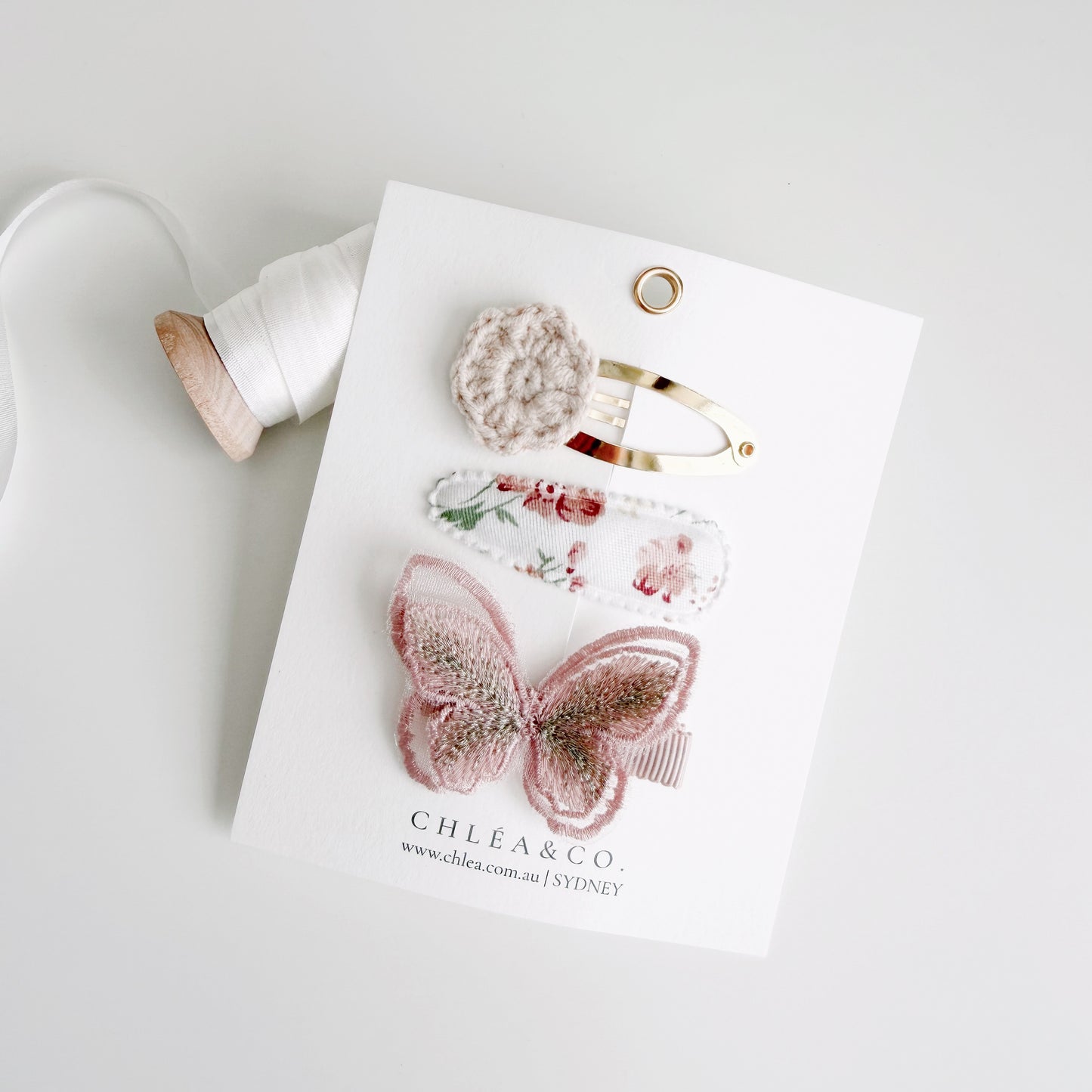 Nostalgia Trio | 3pc Mixed Hair Clips