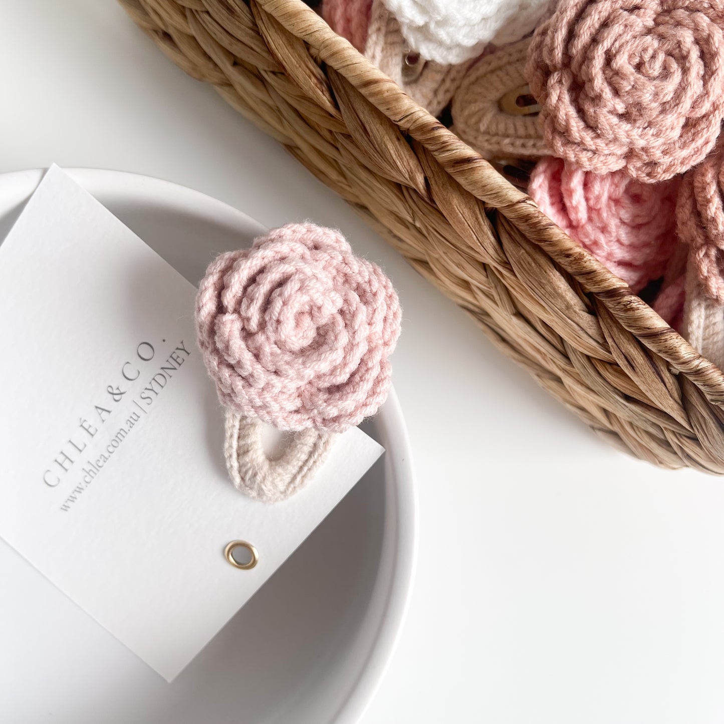 Rosella Crochet Clip