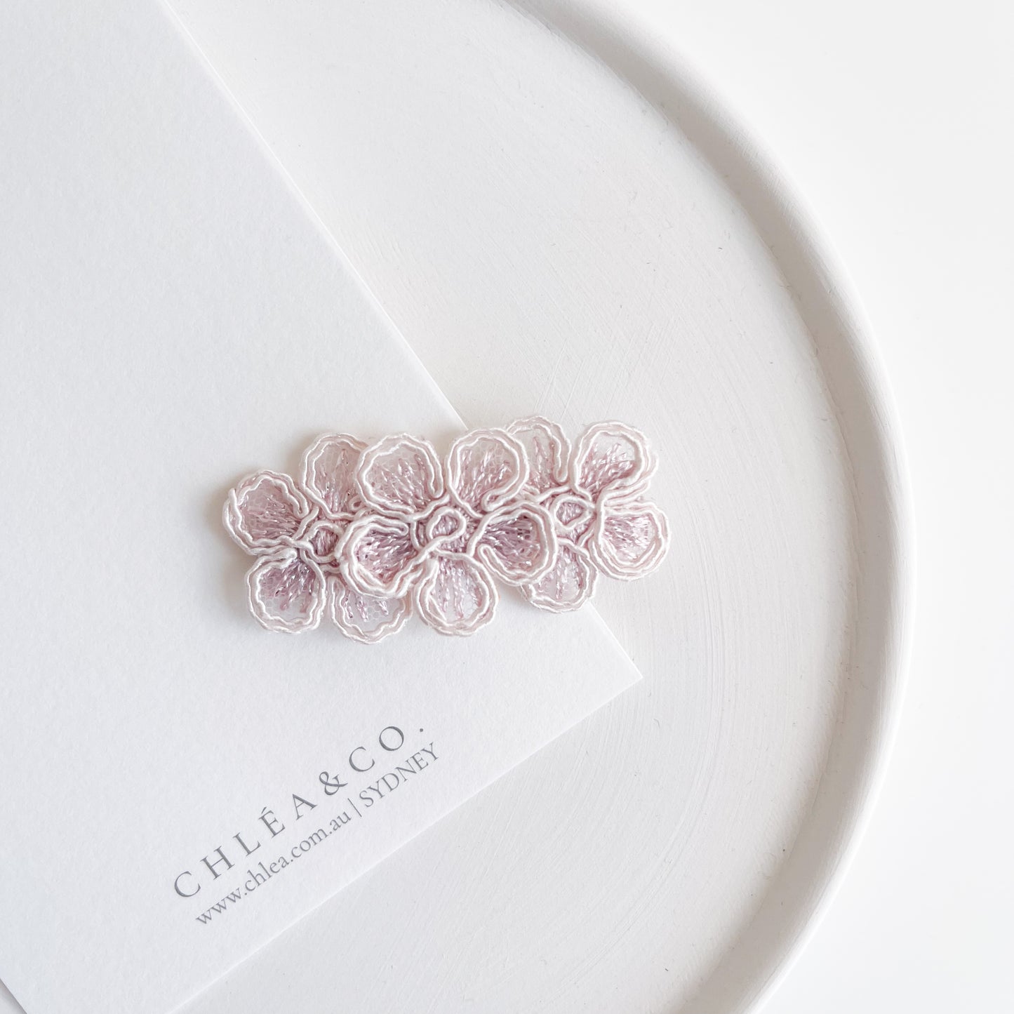 Lace Flower Clip
