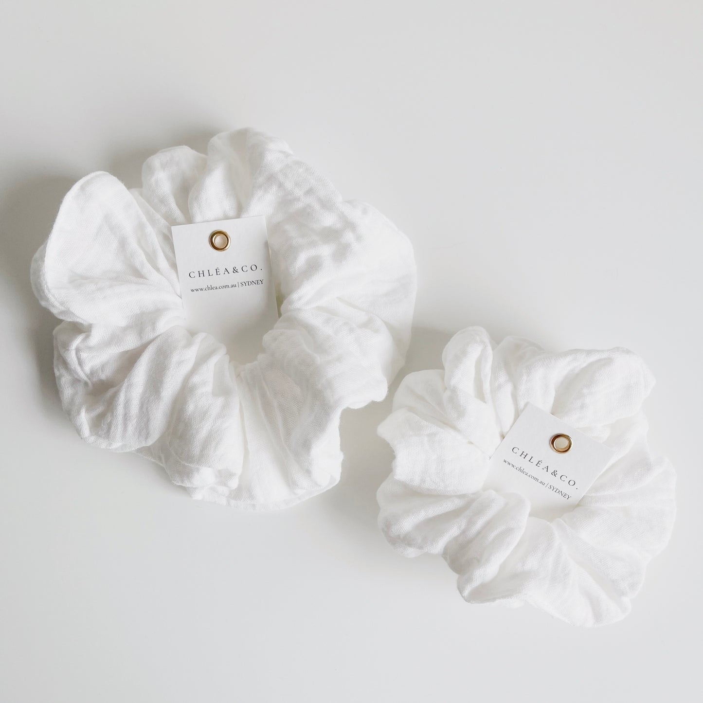 Mum & Little One Muslin Scrunchies