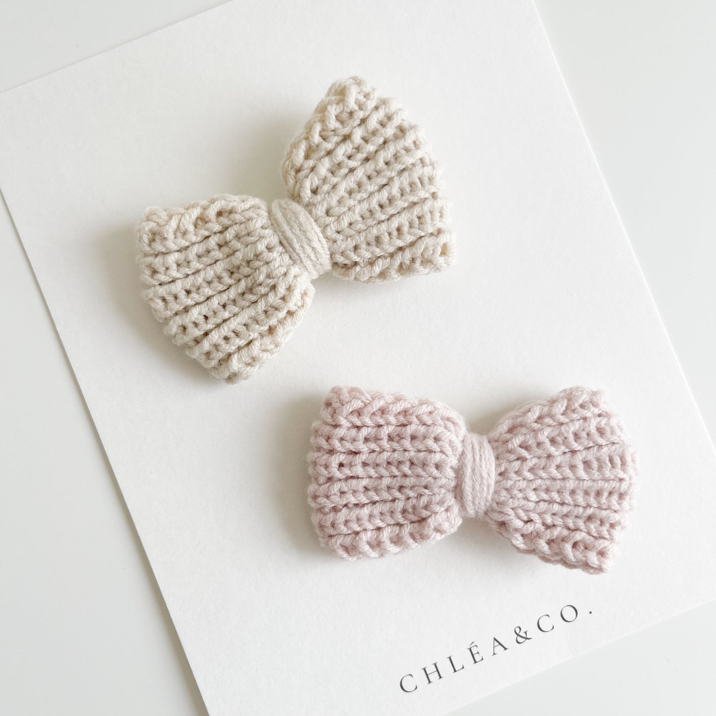 Peony Crochet Clip