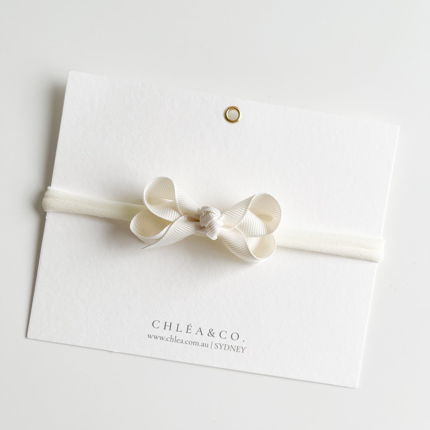 Petite Emilia Ribbon Bow Headband