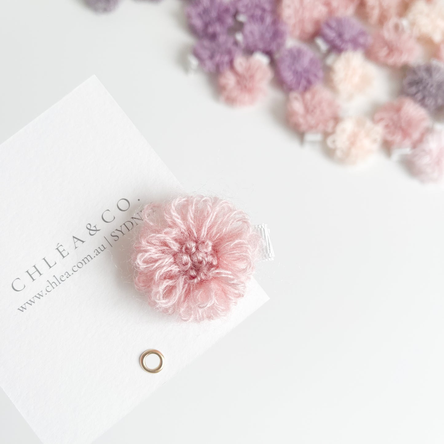 Ella Bloom Crochet Clip