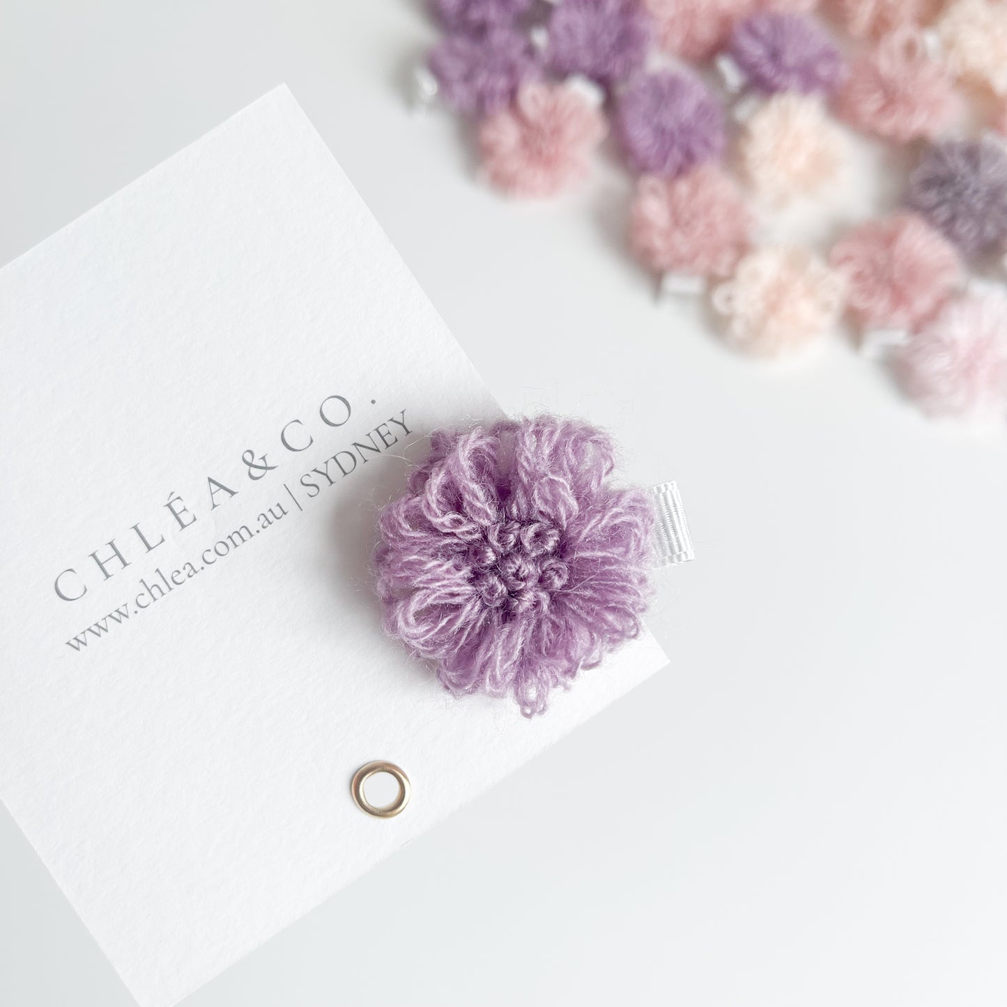 Ella Bloom Crochet Clip