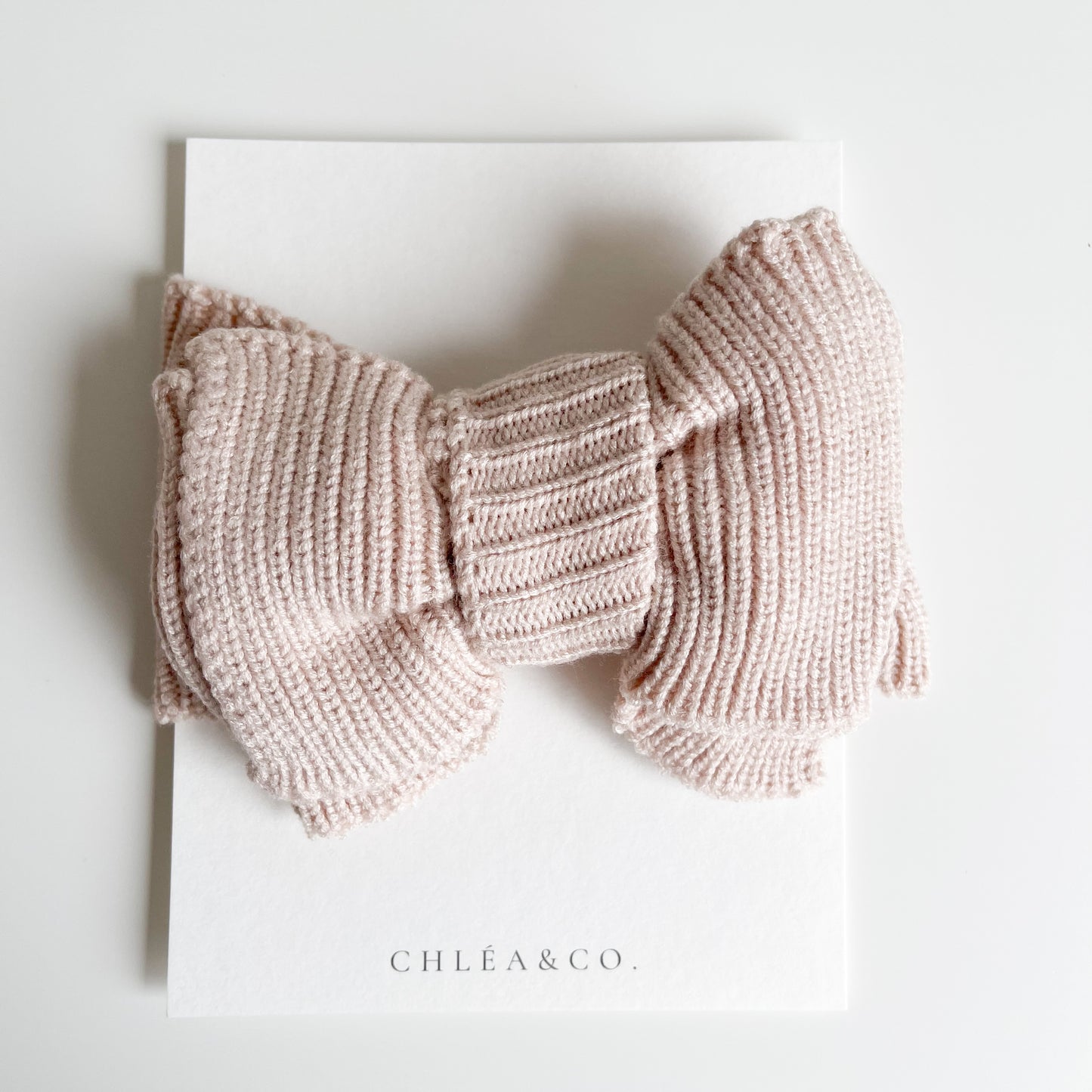 Knitted Topknot Headband
