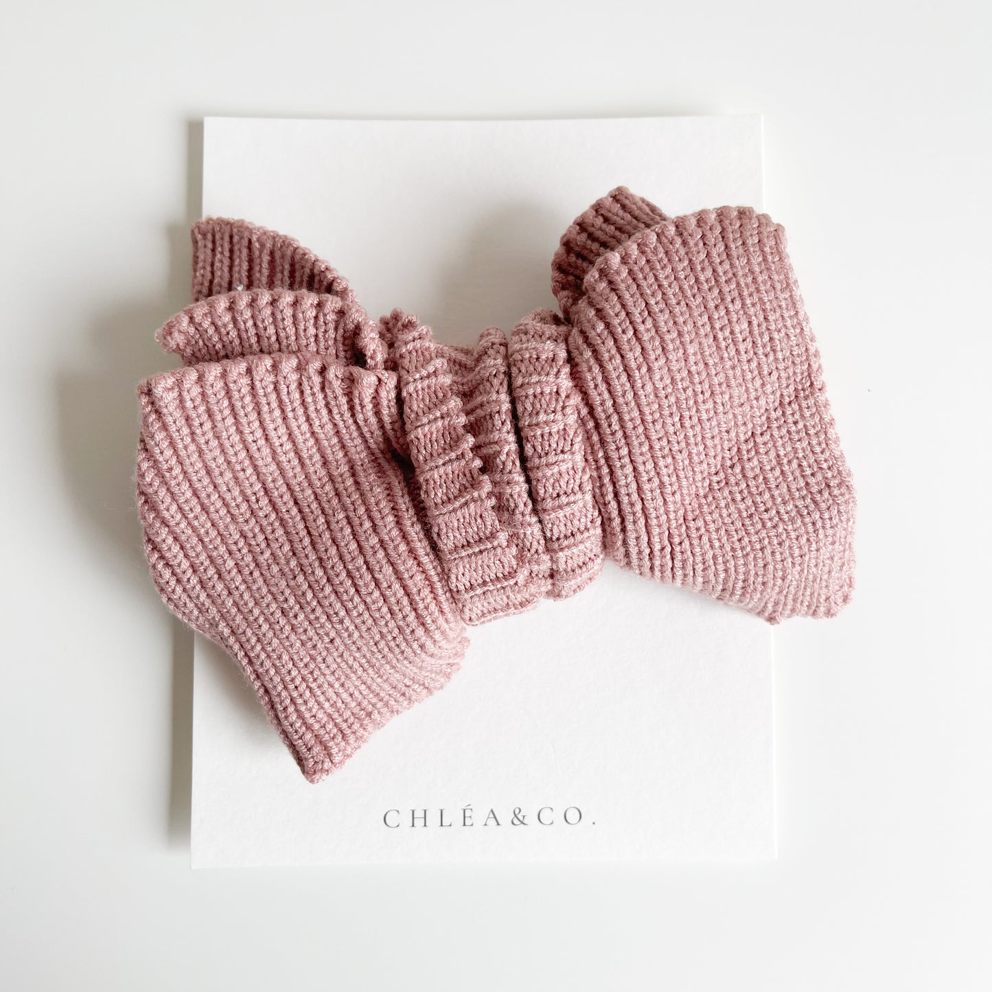 Knitted Topknot Headband