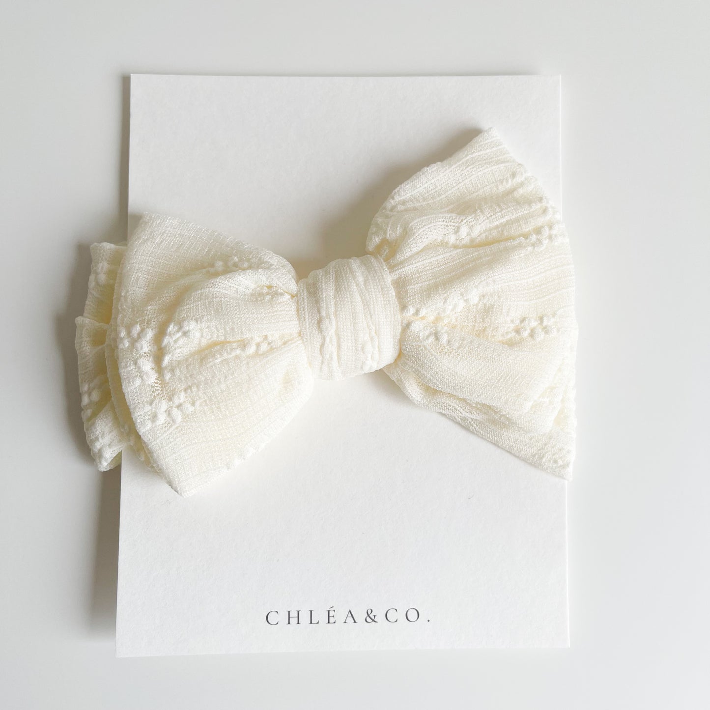 Soft Bow Headband