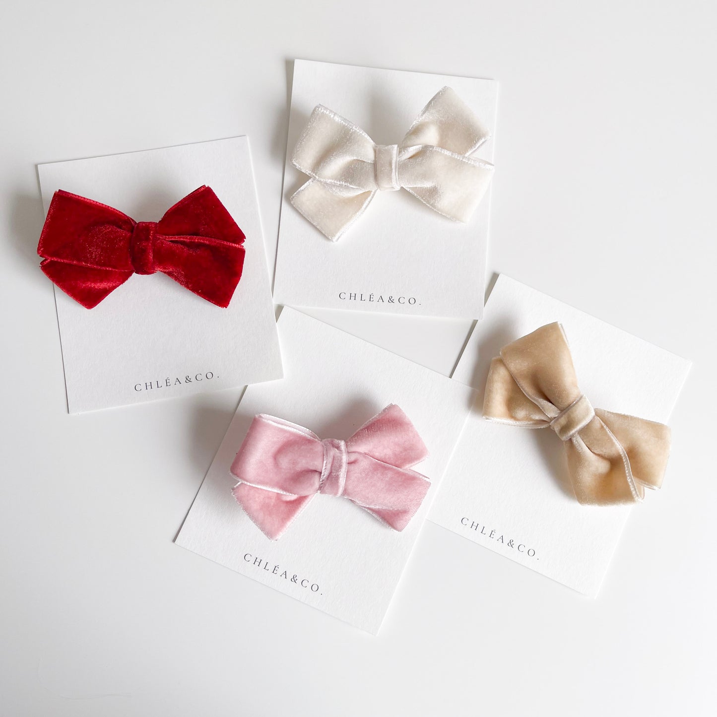 Velvet Classic Bow