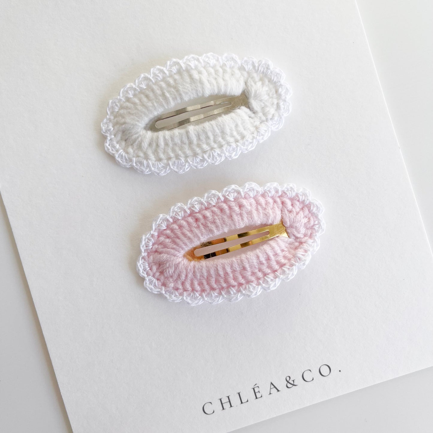 Set of 2 Brigitte Crochet Clips