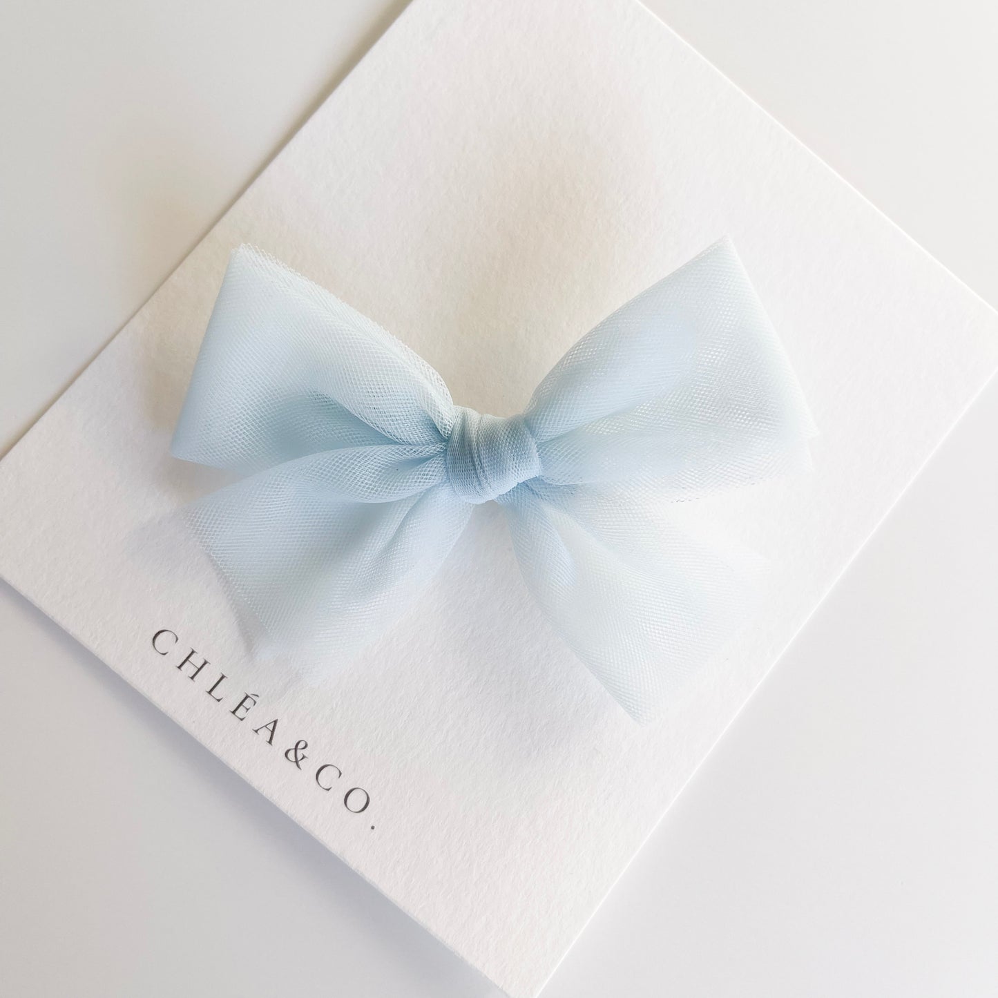 Petite Soft Tulle Bow
