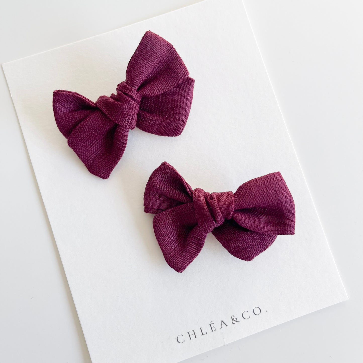 Set of 2 Georgia Pinwheel Bow