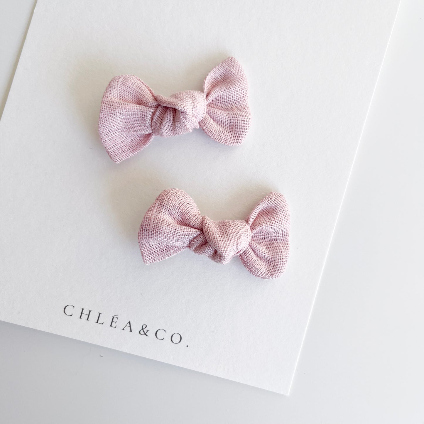 Set of 2 Georgia Mini Knot Bow