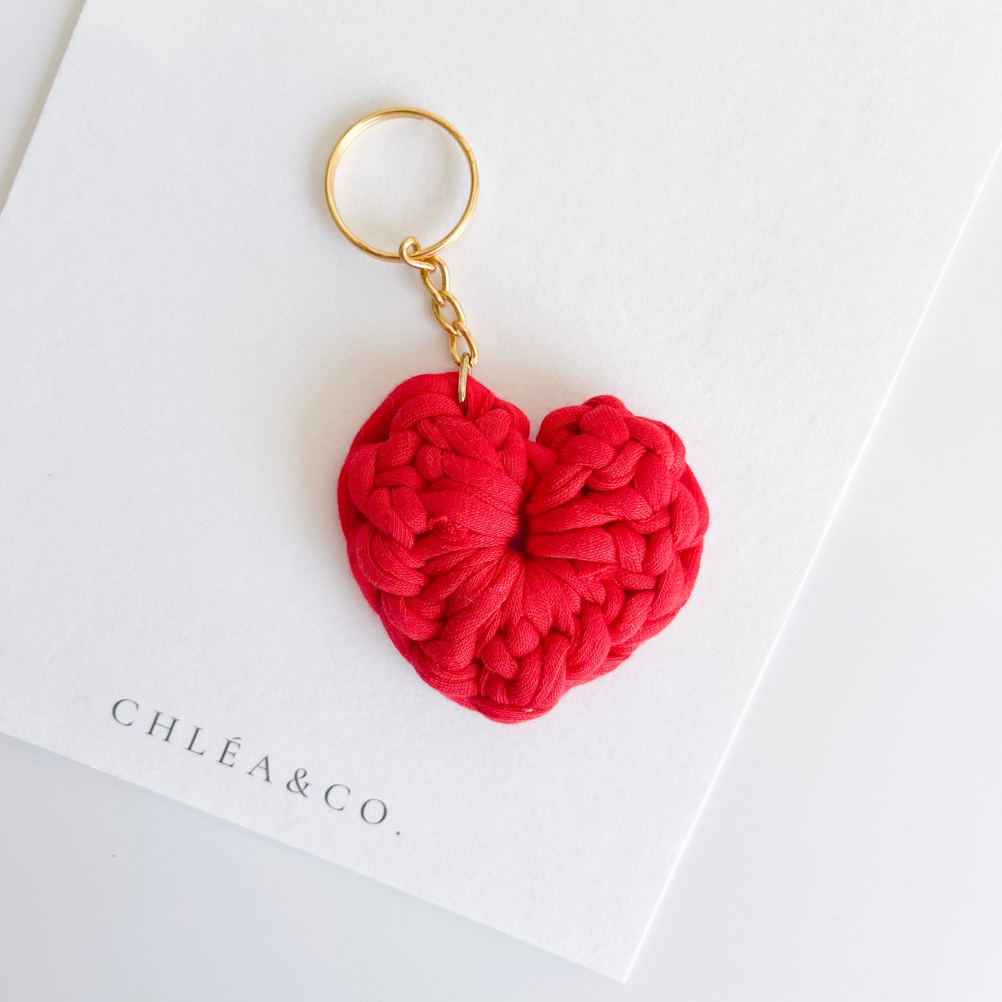 Heart Key Ring