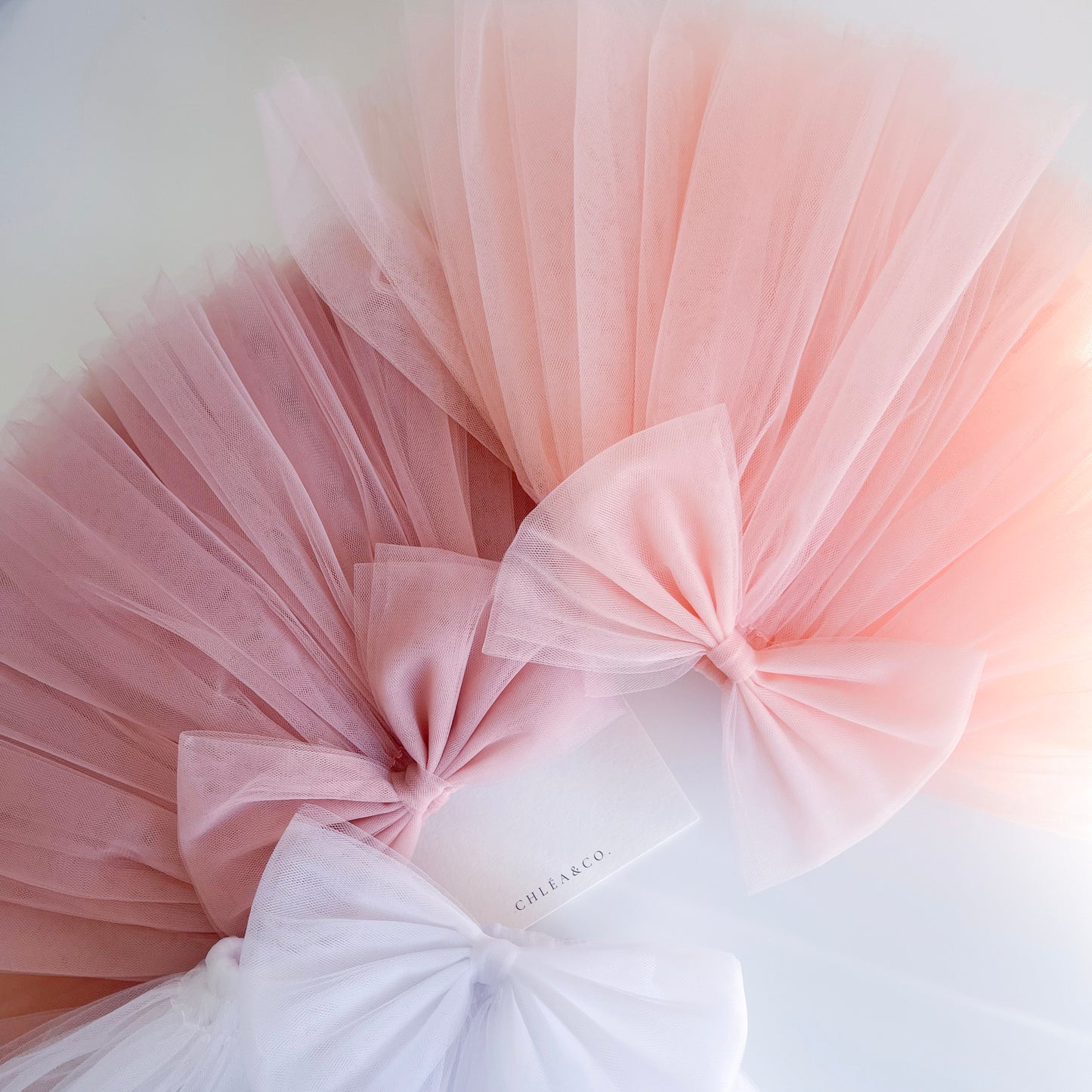 Tutu Tulle Skirt With Bow