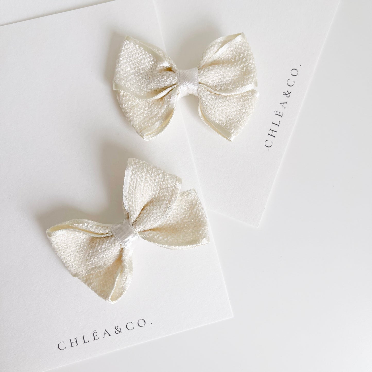 Lucy Pigtail Bow Set