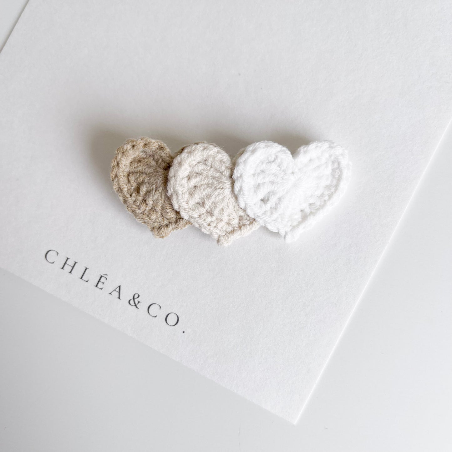 Sweetheart Crochet Clip