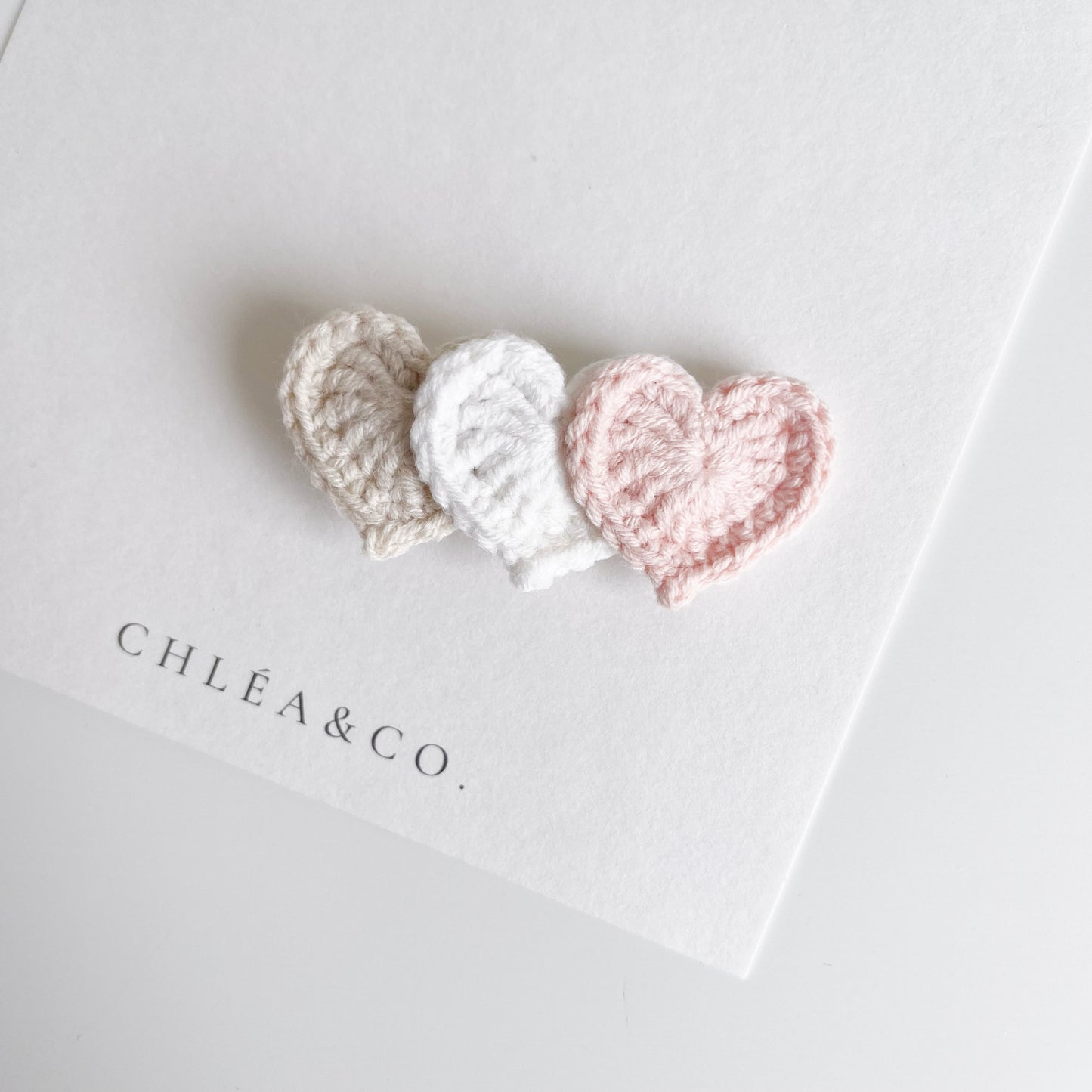 Sweetheart Crochet Clip