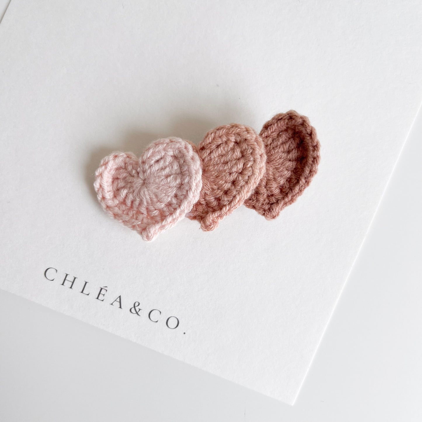 Sweetheart Crochet Clip