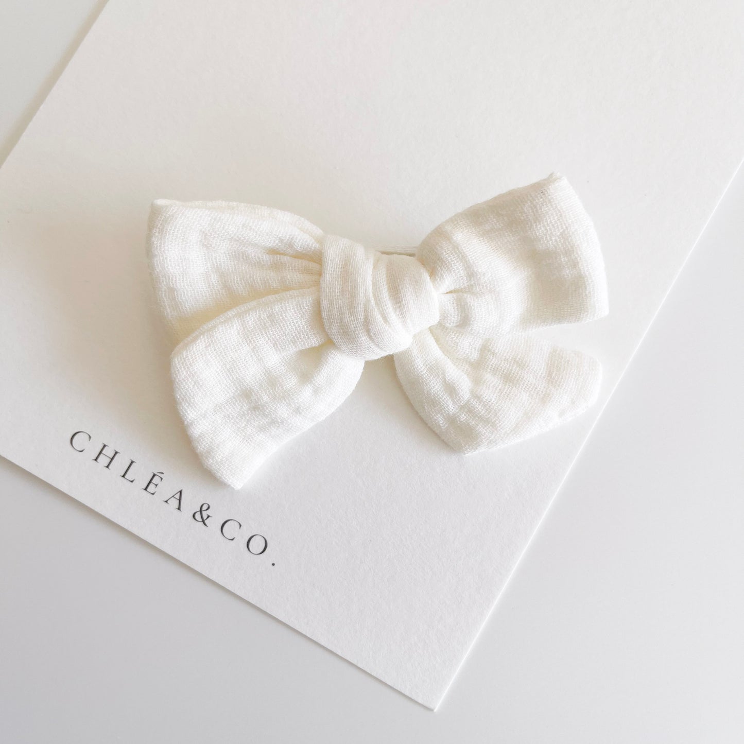 Jolene Muslin Bow