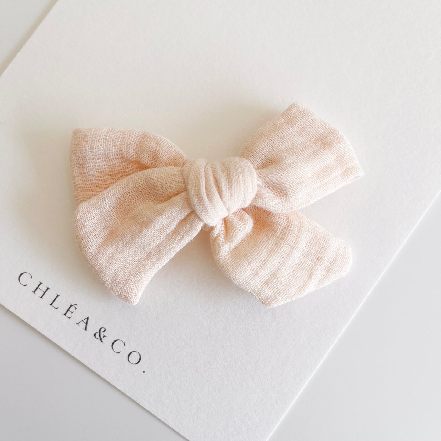 Jolene Muslin Bow