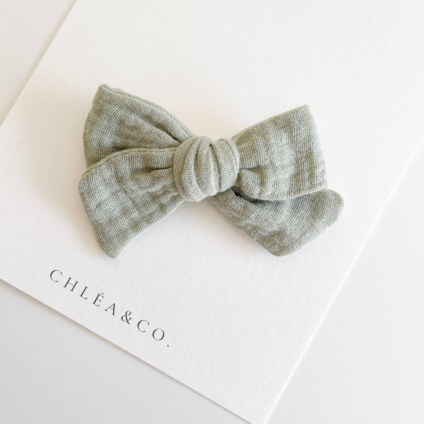 Jolene Muslin Bow