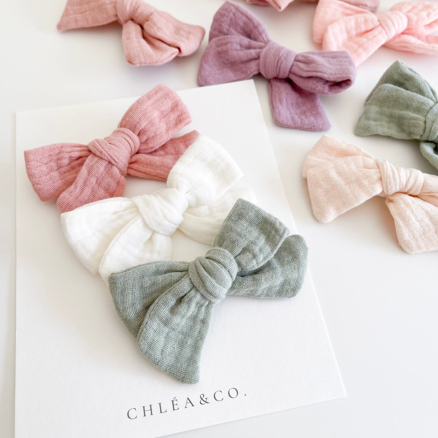 Jolene Muslin Bow