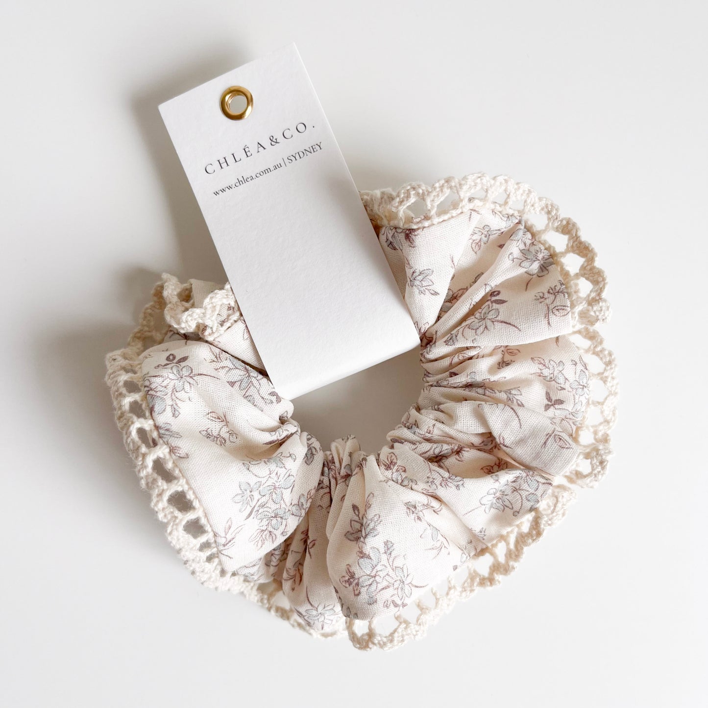 Blueberry Field Scrunchies