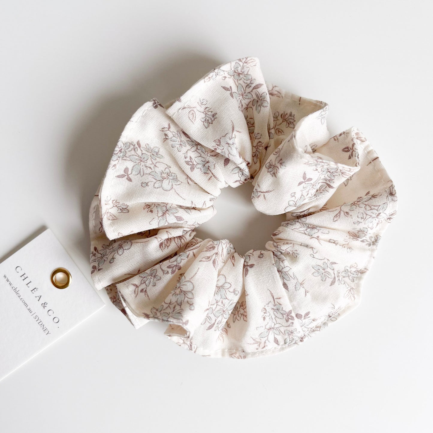 Blueberry Field Scrunchies
