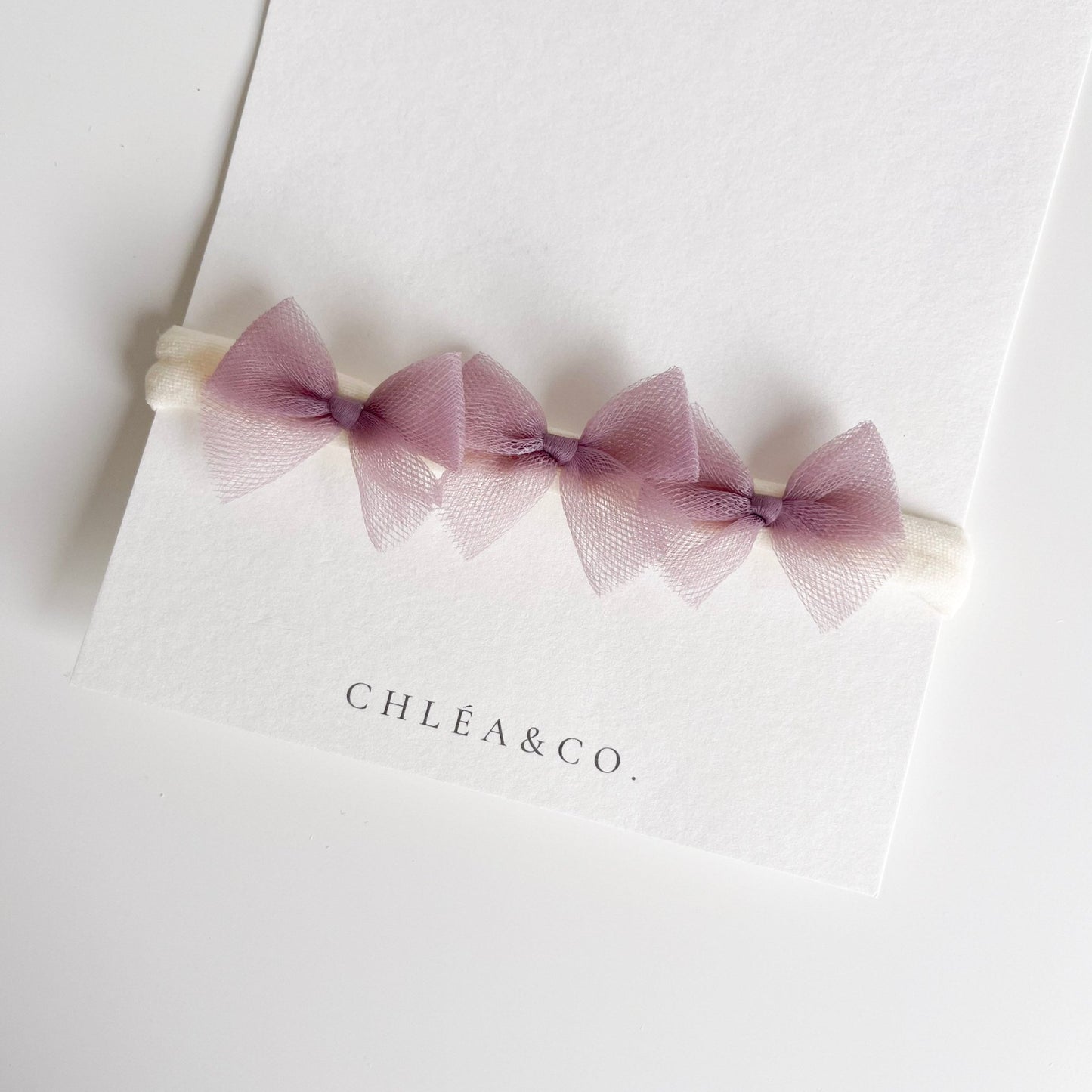 Ballerina Tulle Bow Headband - Chléa & Co.