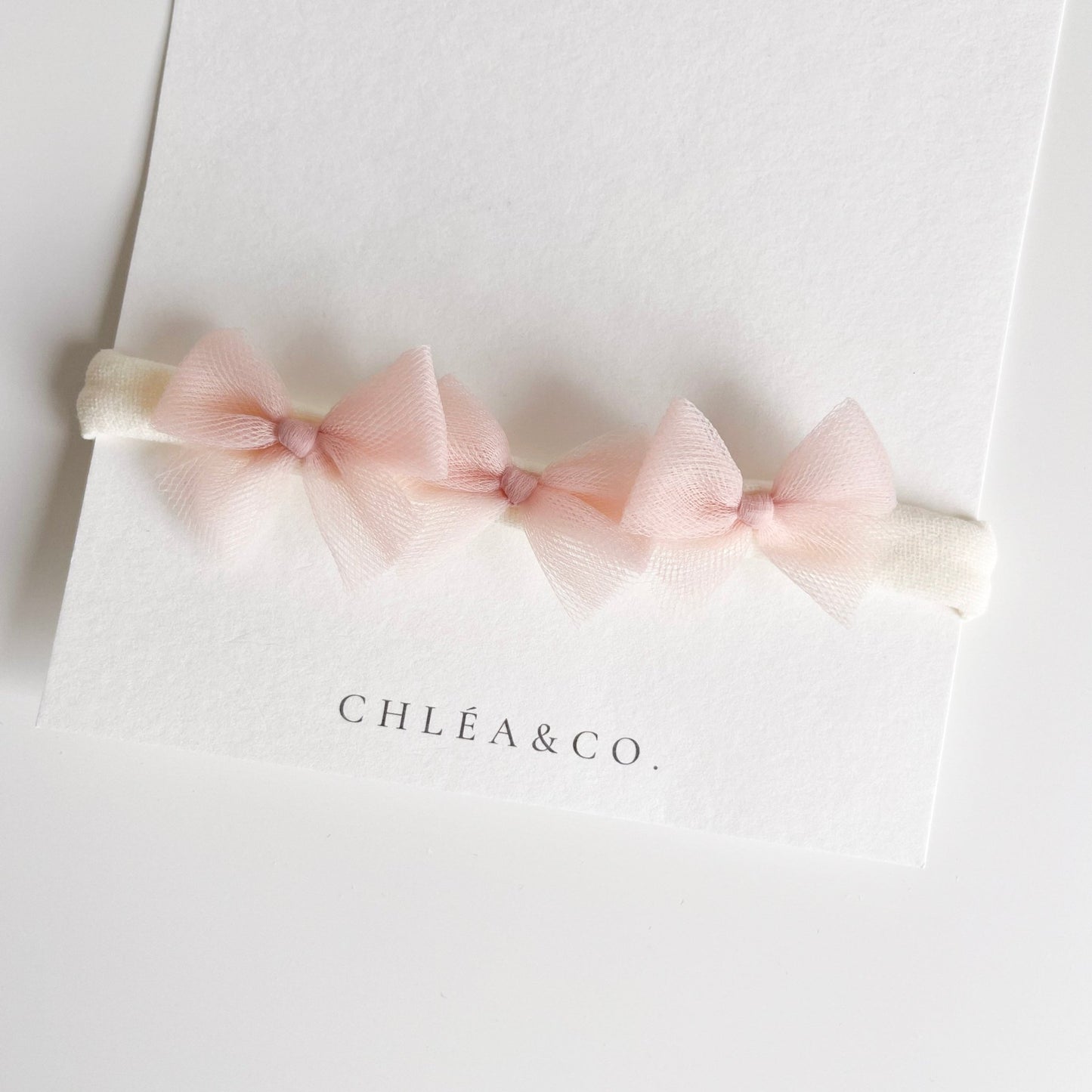 Ballerina Tulle Bow Headband - Chléa & Co.