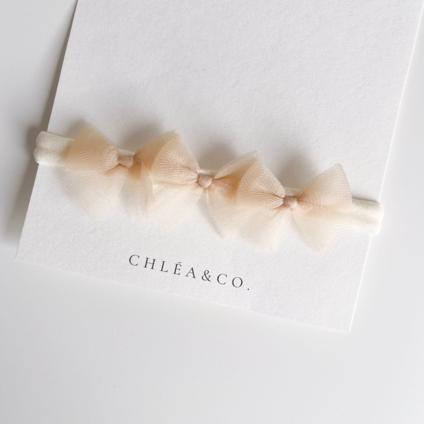 Ballerina Tulle Bow Headband - Chléa & Co.