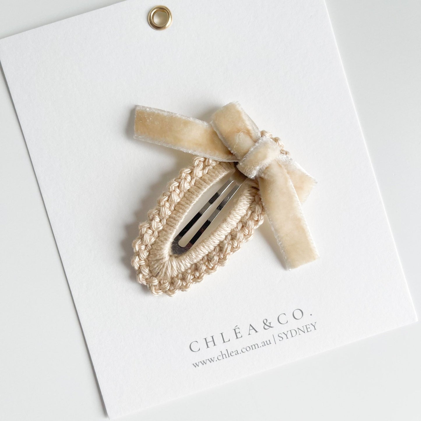 Ciella Crochet Clip - Chléa & Co.