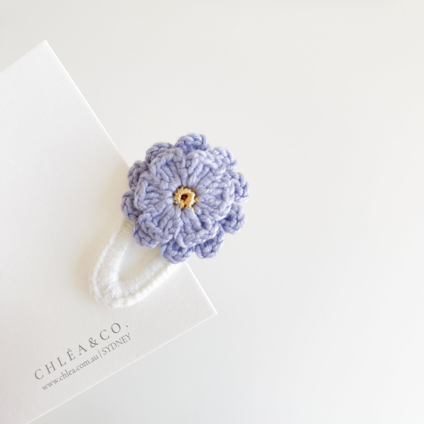 Dahlia Crochet Hair Clip - Chléa & Co.