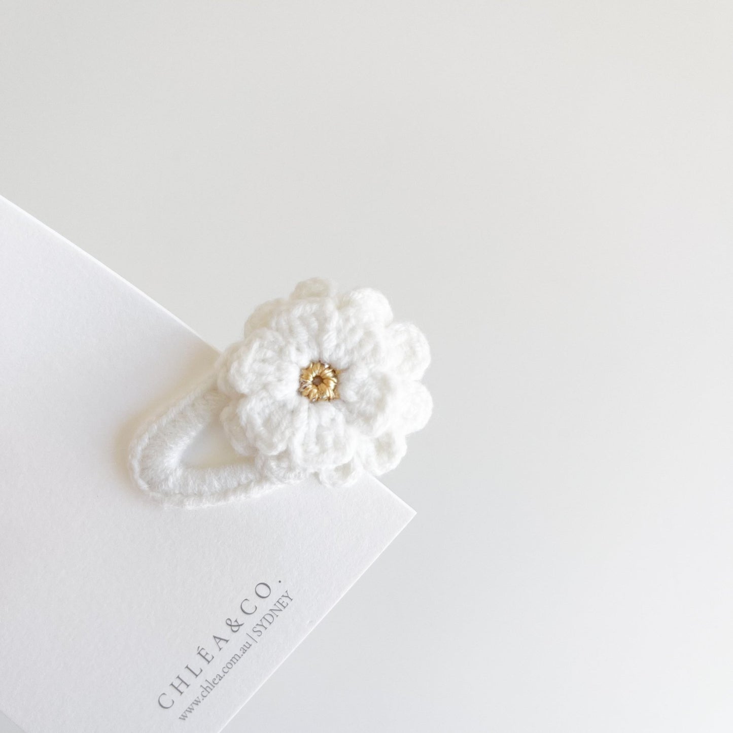 Dahlia Crochet Hair Clip - Chléa & Co.
