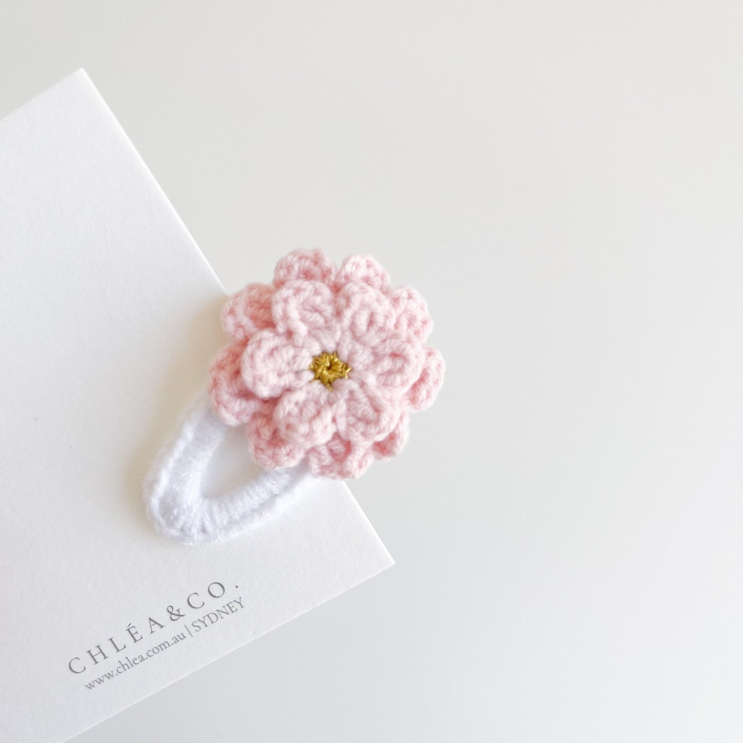 Dahlia Crochet Hair Clip - Chléa & Co.