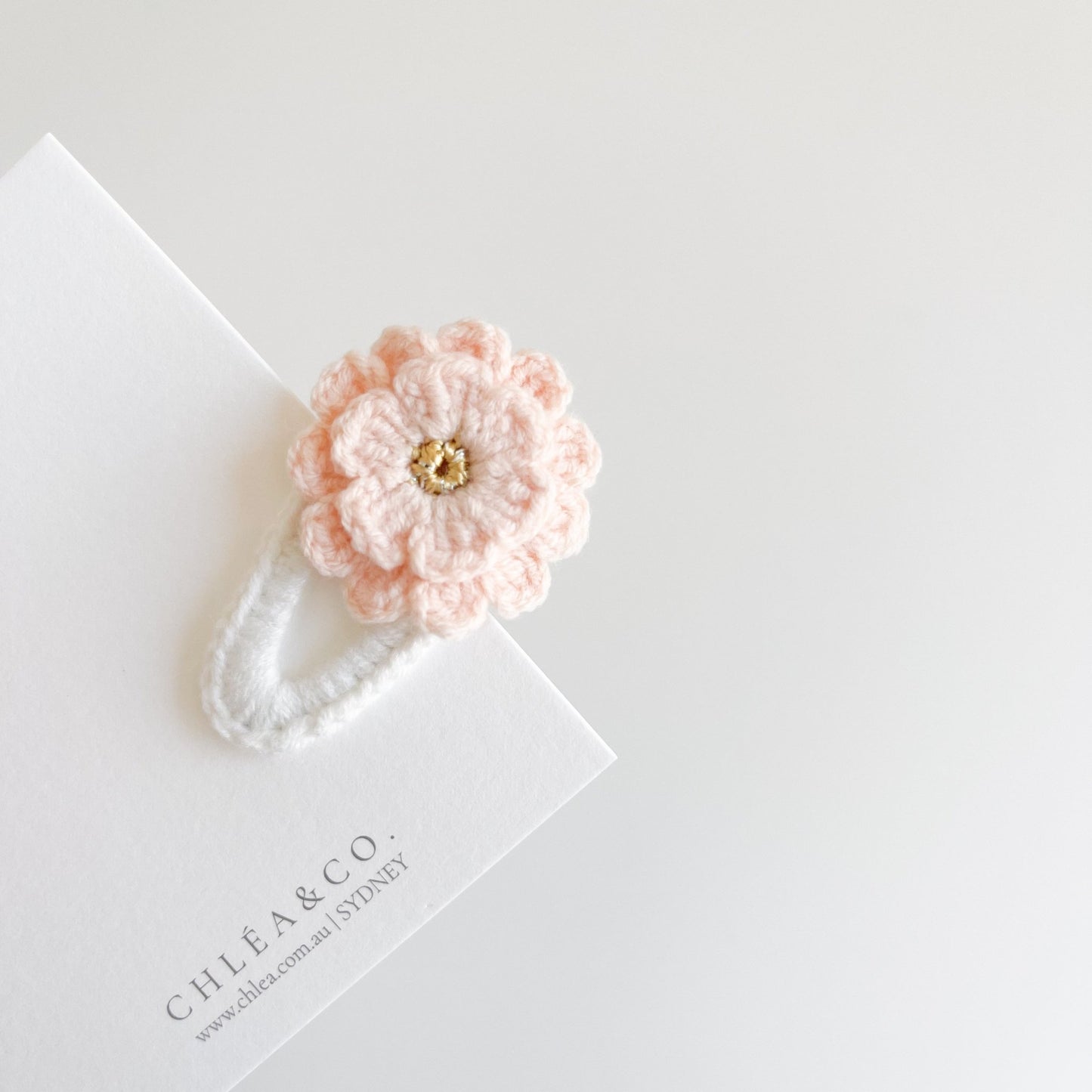 Dahlia Crochet Hair Clip - Chléa & Co.